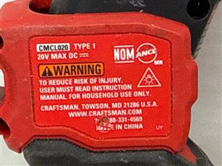 CRAFTSMAN V20 20-volt Max 4-Tool Power Tool Combo Kit with Soft Case